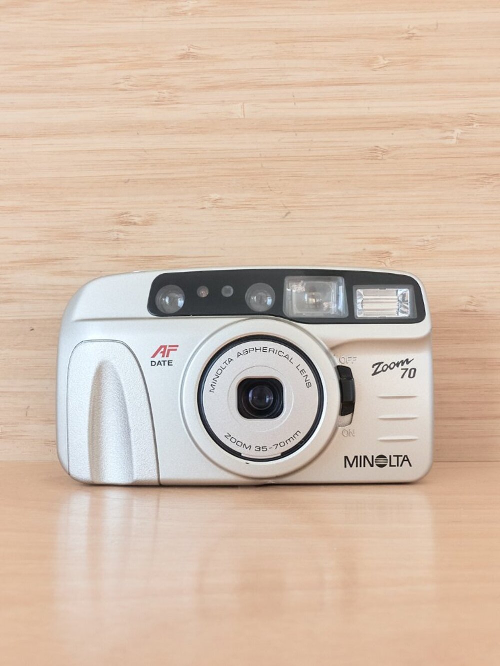 Minolta Zoom 70 AF Date 35mm Film Camera Point and Shoot Tested